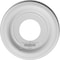 Ekena Millwork Traditional PVC Ceiling Medallion (Canopies up to 5 1/2"), 10"OD x 3 1/2"ID x 1 1/8"P, Unfinished CMP10TR - alternate 4